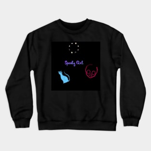 Spooky Girl Crewneck Sweatshirt